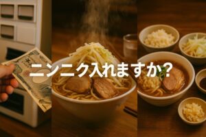 二郎ラーメン頼み方のまとめ