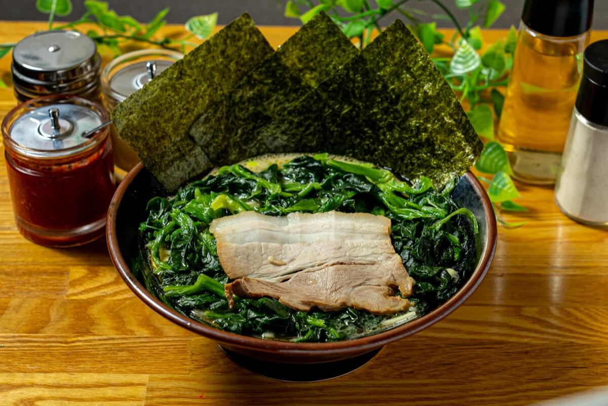 ほうれん草ラーメン