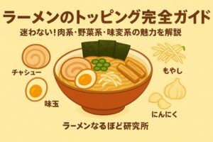 ラーメントッピングガイド