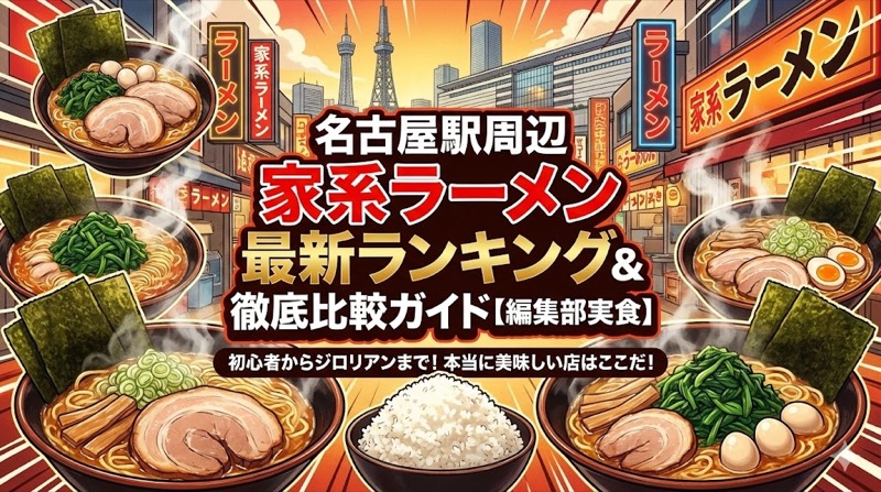 名古屋駅の家系ラーメン