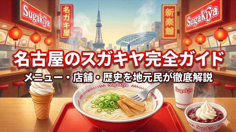 名古屋のスガキヤラーメン