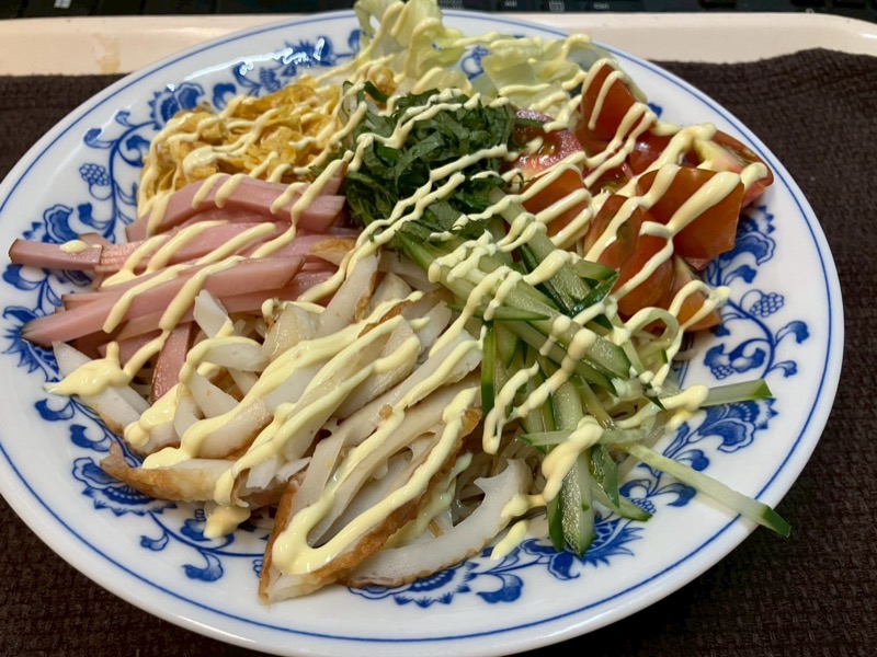 冷やし中華マヨネーズ