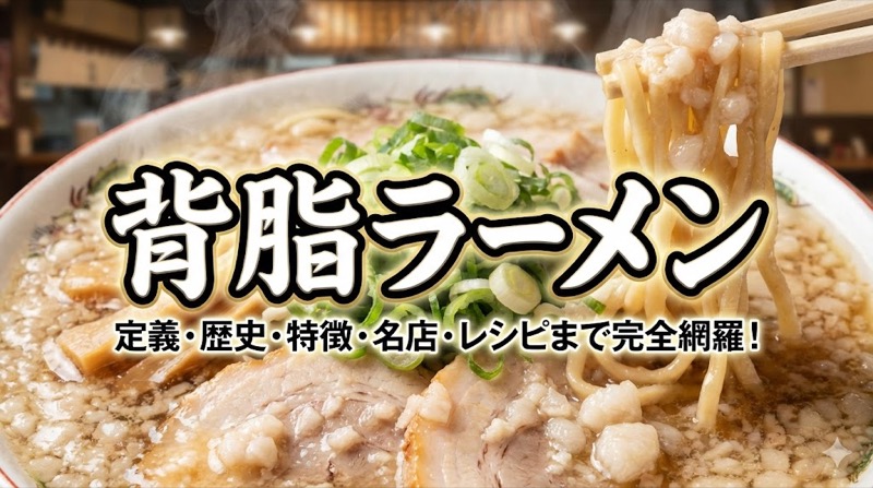 背脂ラーメン