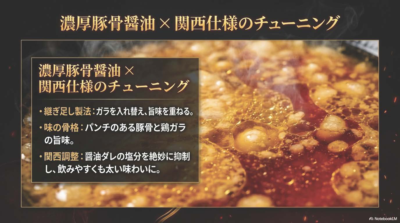 近江道家の家系ラーメンスープ