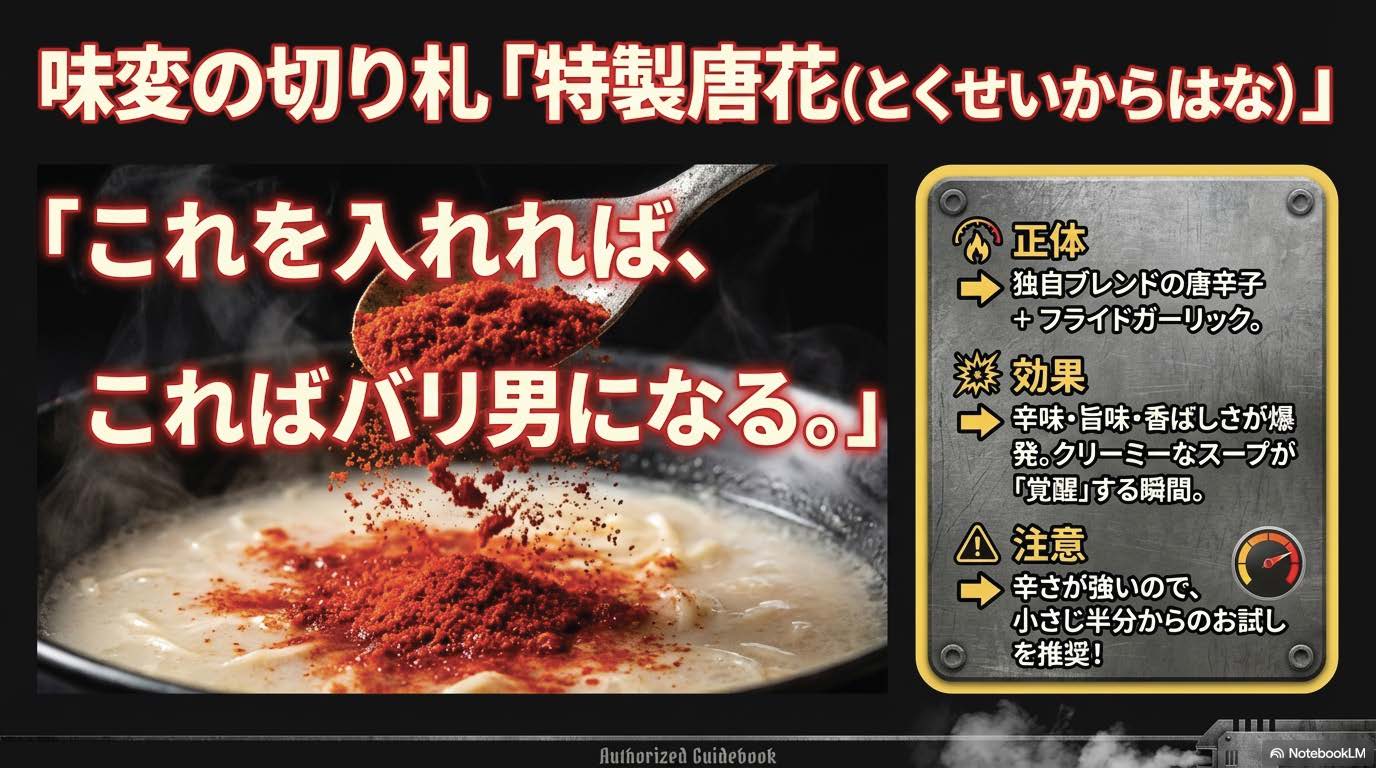 バリ男ラーメンの切り札