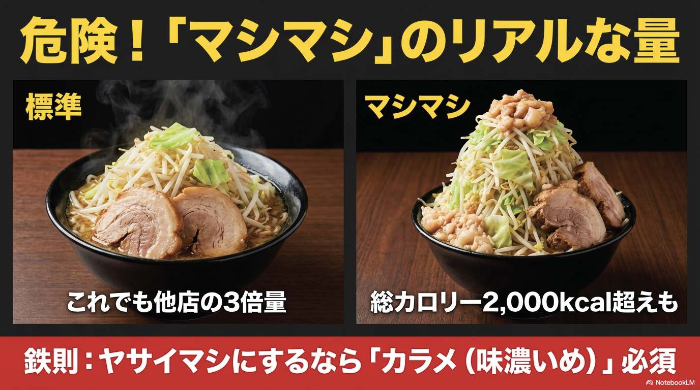 ラーメン豚山のマシマシ