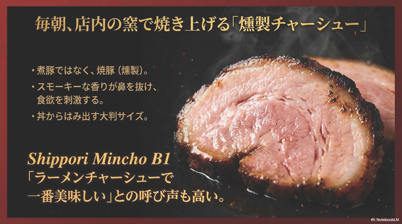 近江道家の燻製チャーシュー