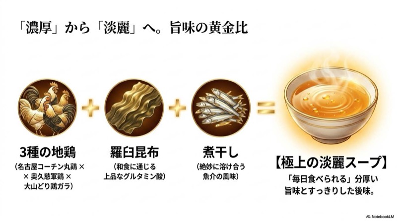 麺屋鈴春のスープ